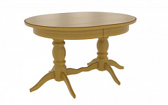 Стол Кингли 1600*1000*765 (тон дуб Т-07 + патина орех темн.)